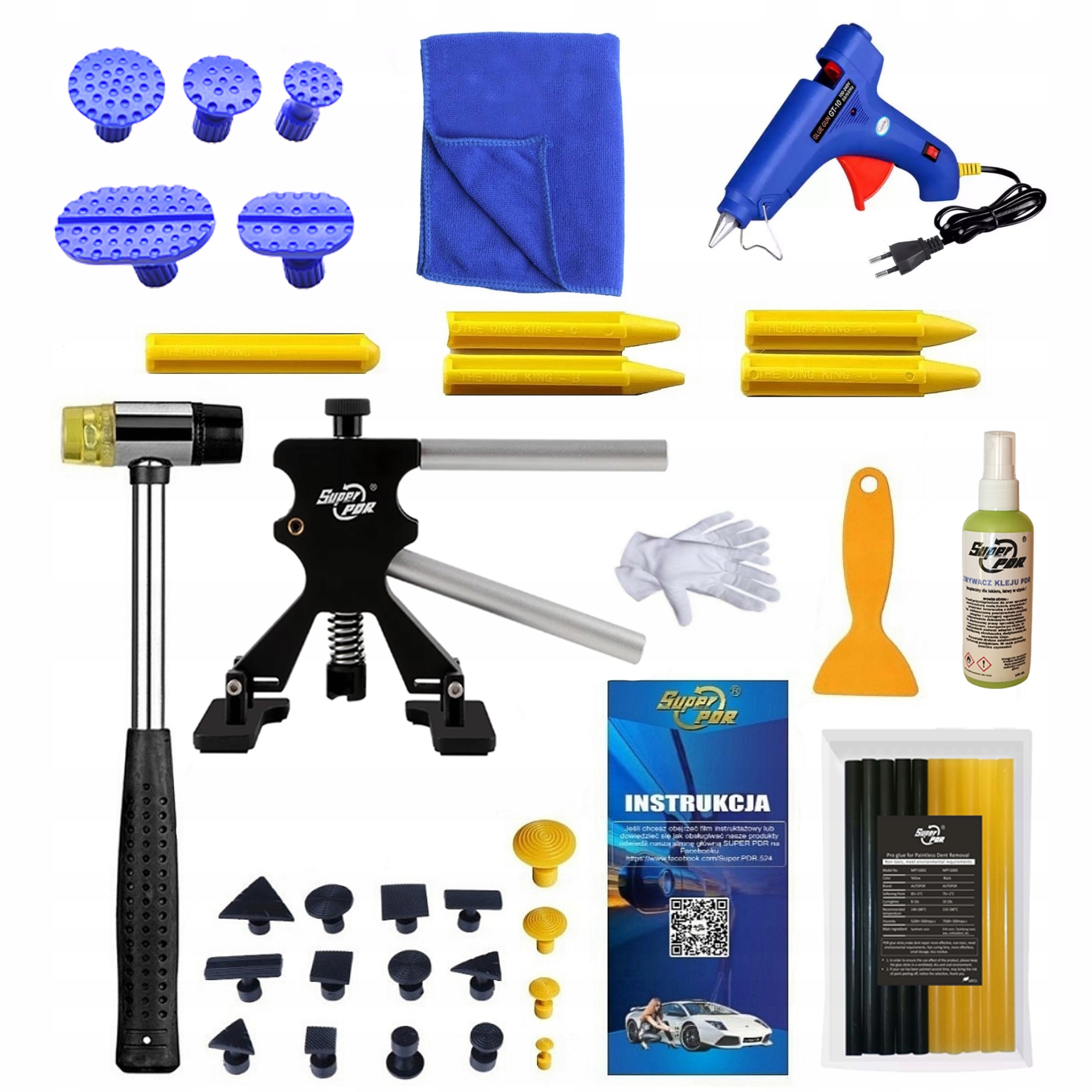 Super PDR Zestaw ZMYWACZ GRZYBKI KOMPLET