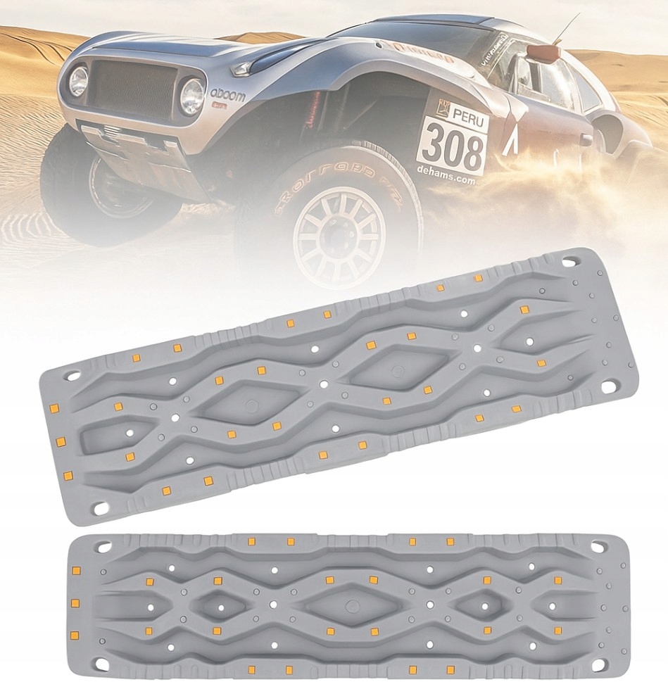 Mocne Trapy Offroad Trap 4x4 Najazdy Piaskowe Błotne Śniegowe 2 szt. 10T