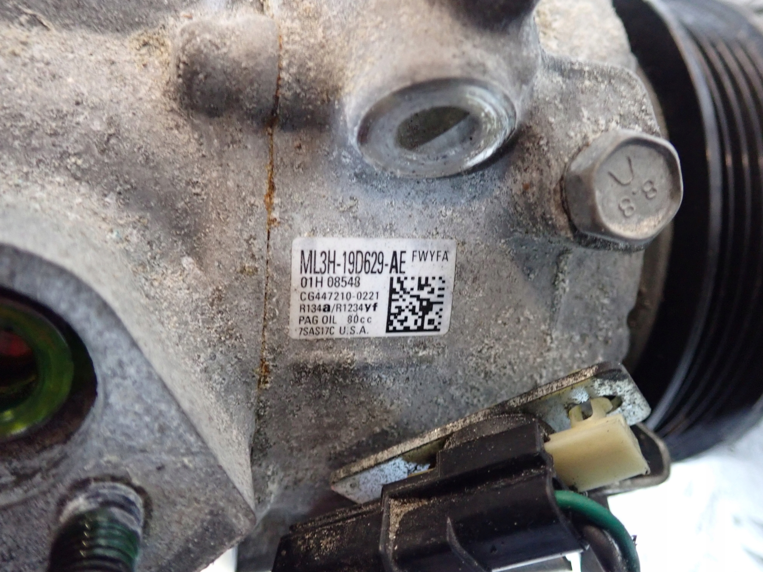 компрессор кондиционера FORD F150 3.5 4x4 2021-