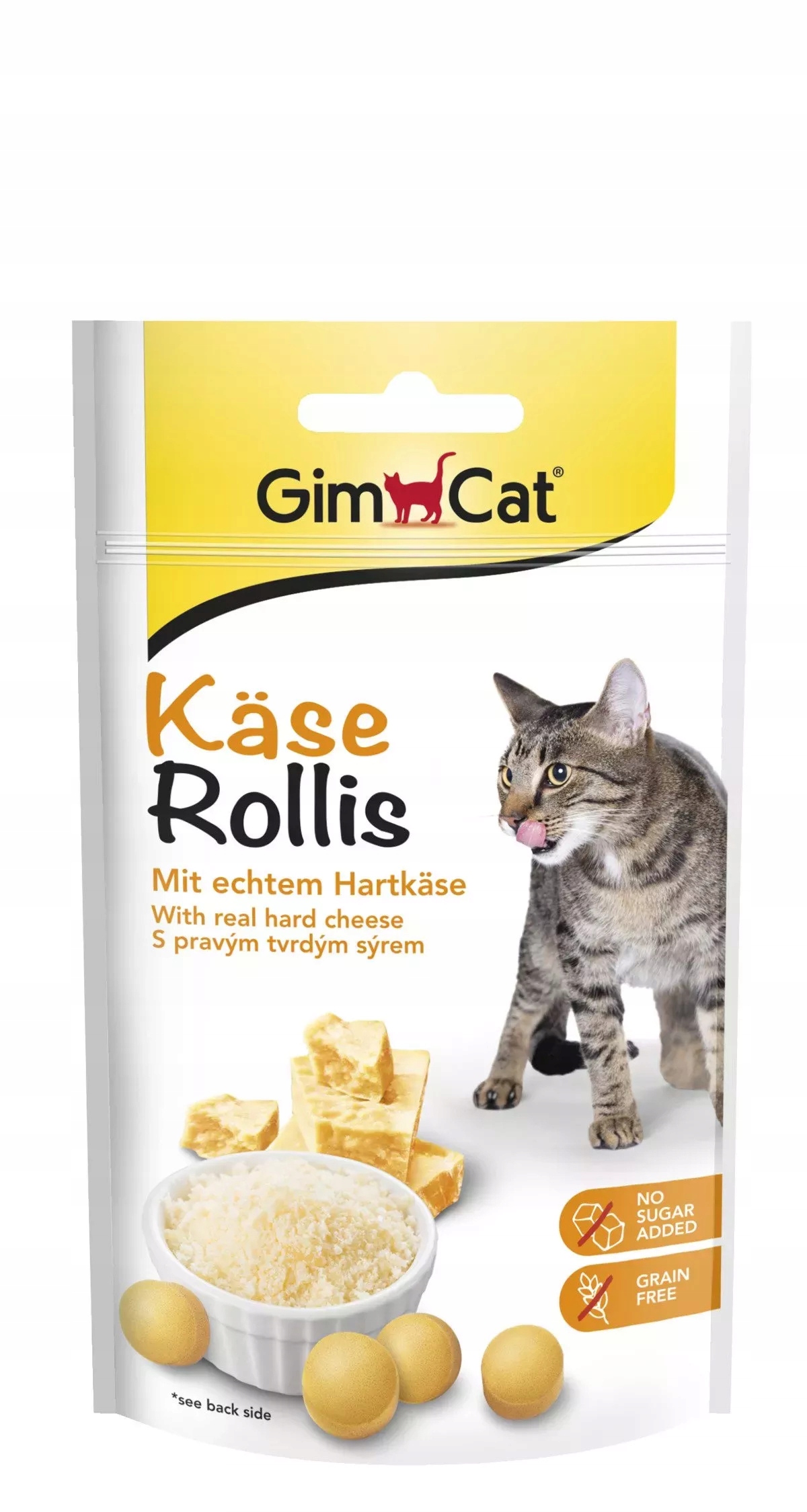 6X GimCat Sýrové Rolličky 40g