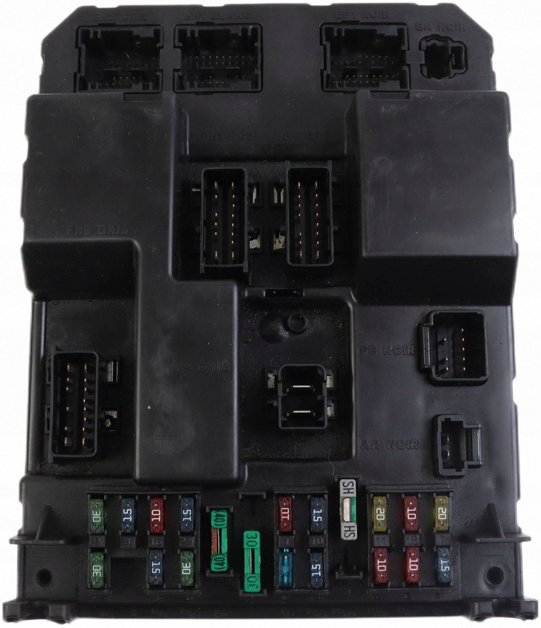 CITROEN PEUGEOT module compartment control unit BSI 9651196880 9651197580