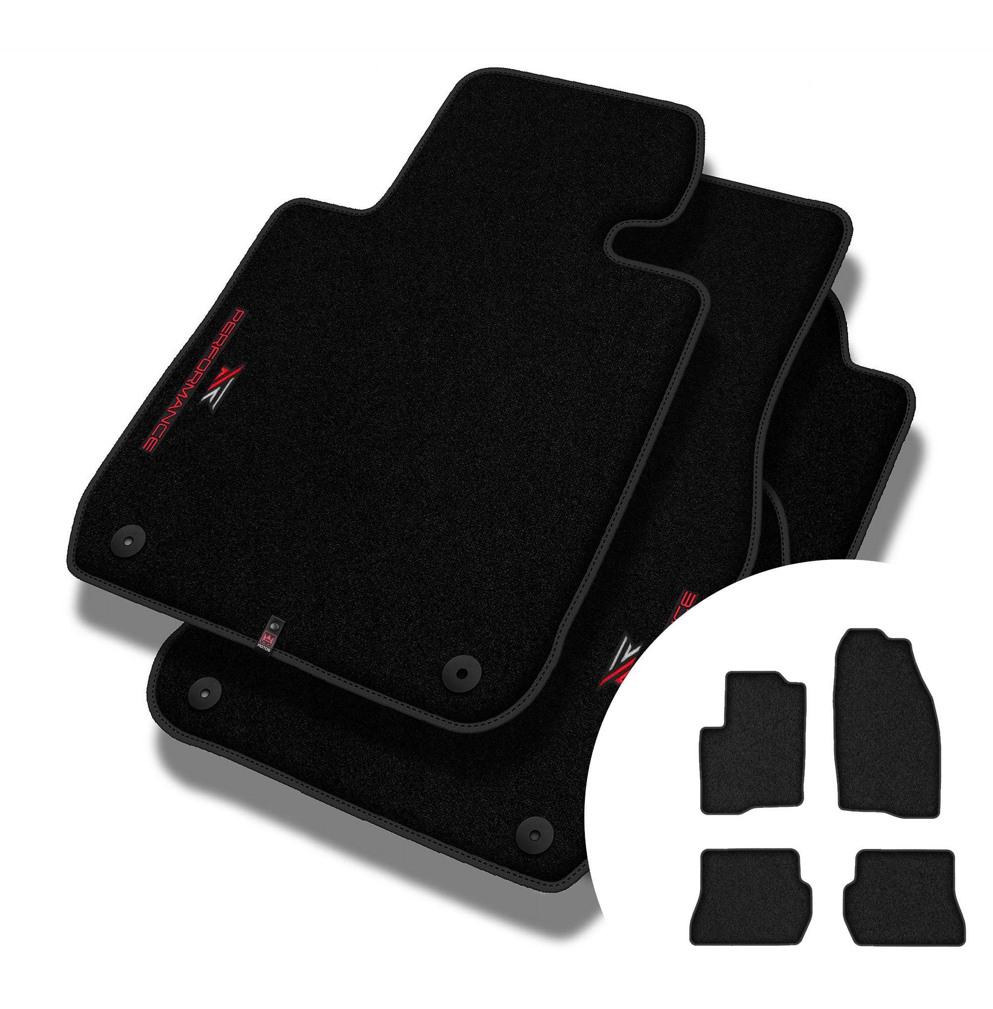 Velúrové koberčeky Performance Premium pre Ford Fusion 2005-2012