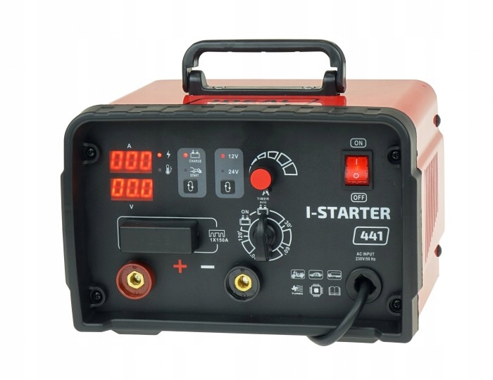 Prostownik do ładowania akumulatorów IDEAL INVER STARTER 441 12V/24V Marka Ideal