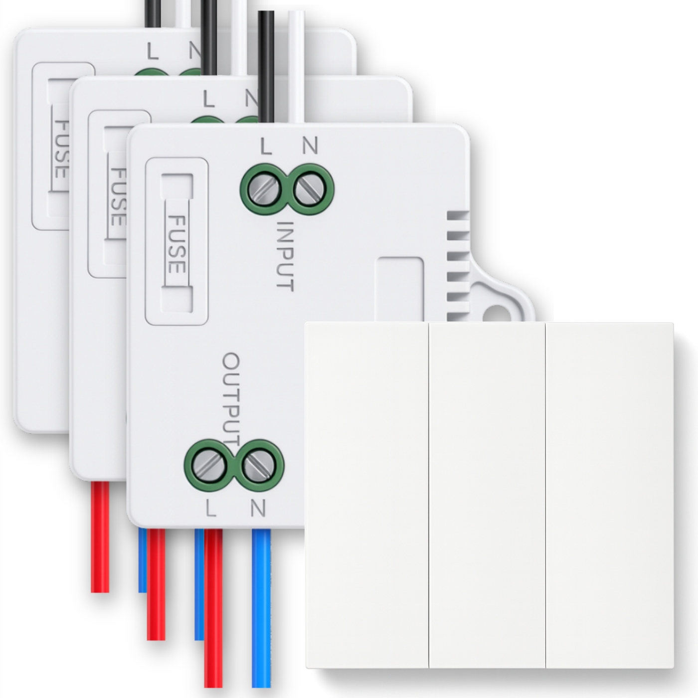 Bezbatériový Bezdrôtový Spínač Vypínača Svetla Nástenné Tlačidlo