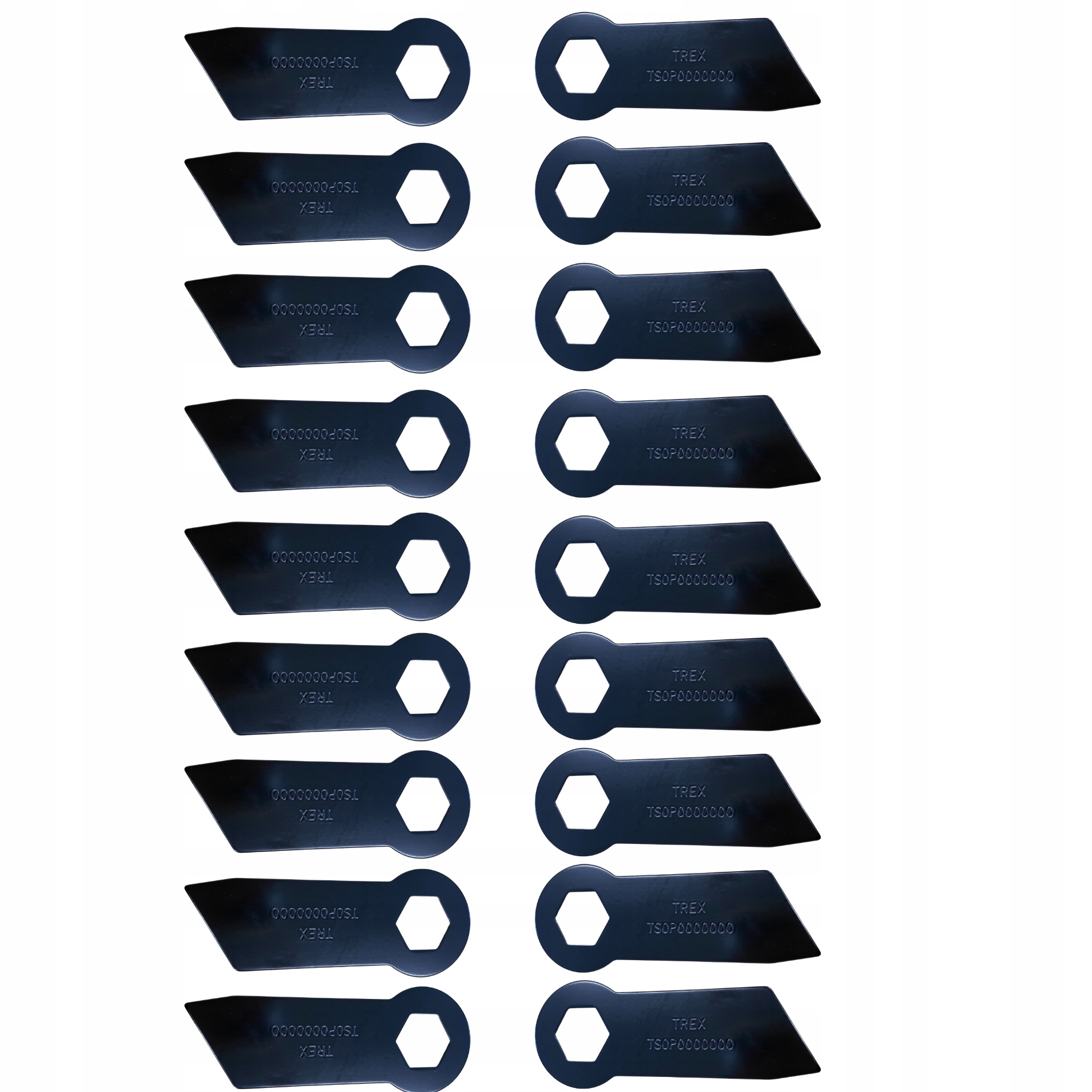 Komplet Noży Wertykulatora Nac LRP40-196L-TX 18 Sztuk