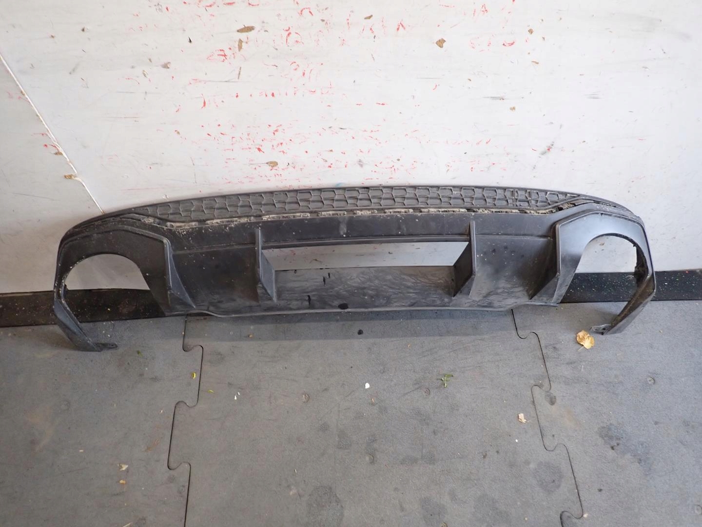 spoiler der Stoßstange heck AUDI Q3 RSQ3 II 2018- 83A807568D