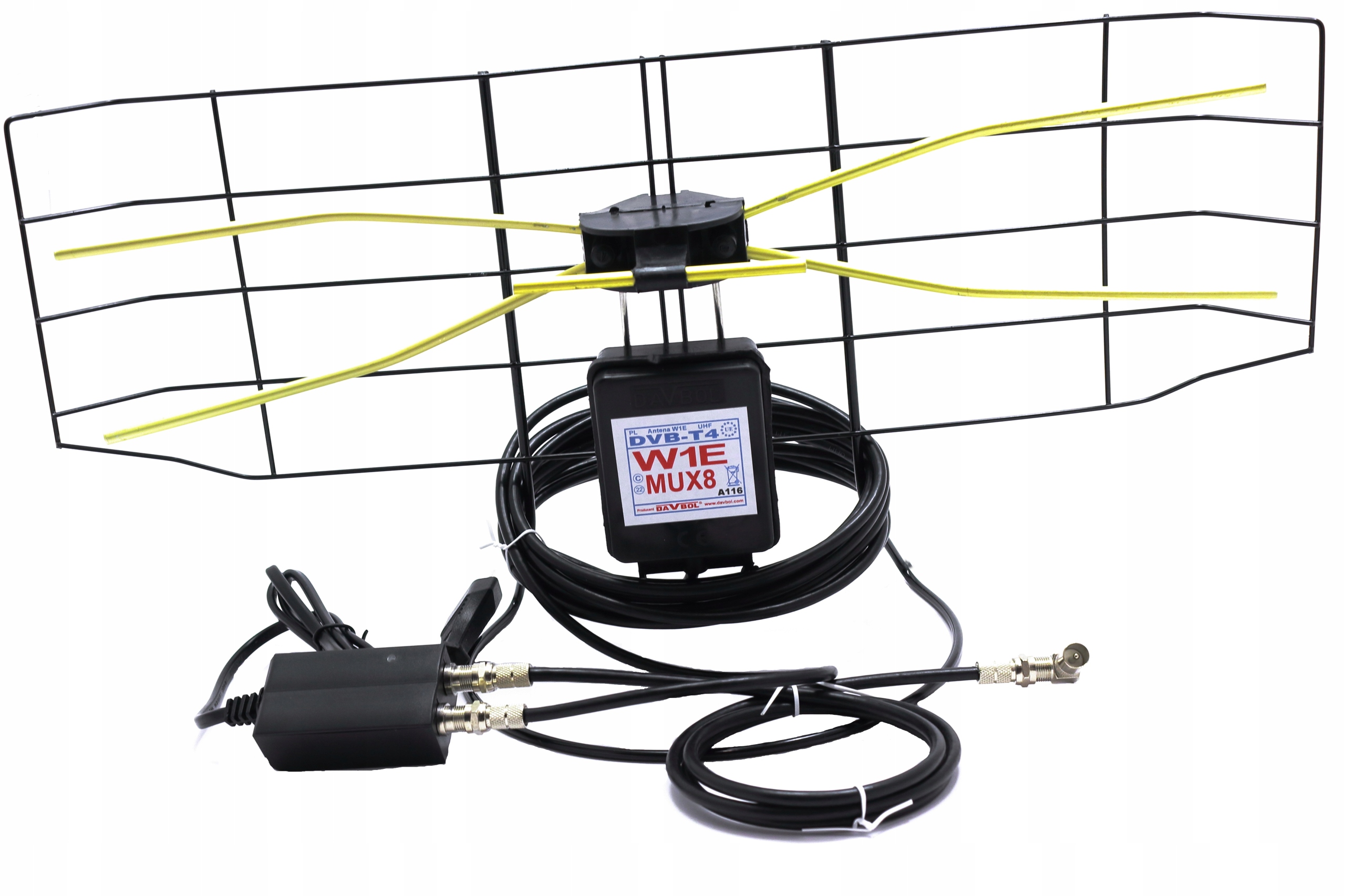 

Najmocniejsza Antena Pokojowa DVB-T2 Mux 123 8 Fm