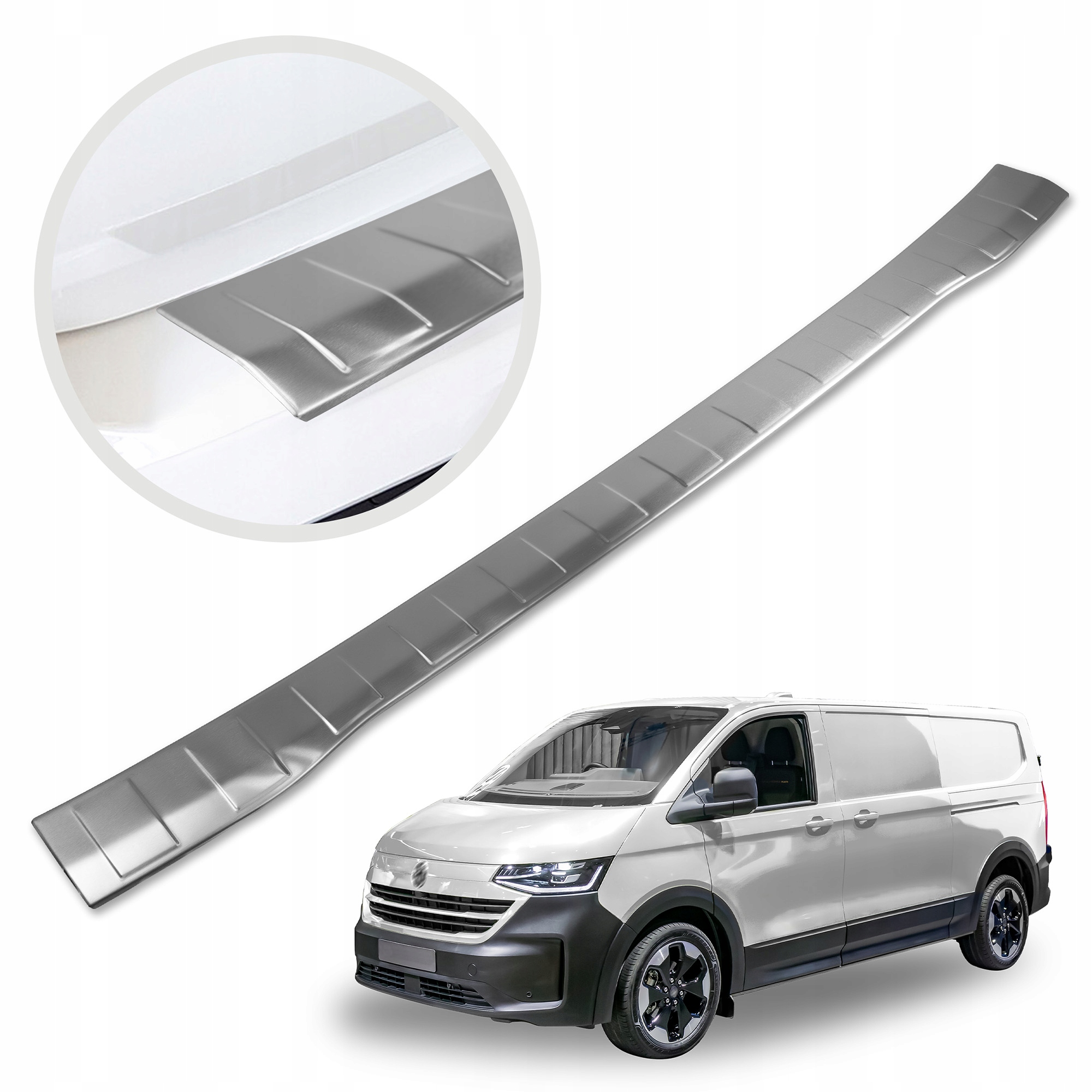 Ochranná lišta na zadný nárazník pre Vw Transporter VII T7 2025-