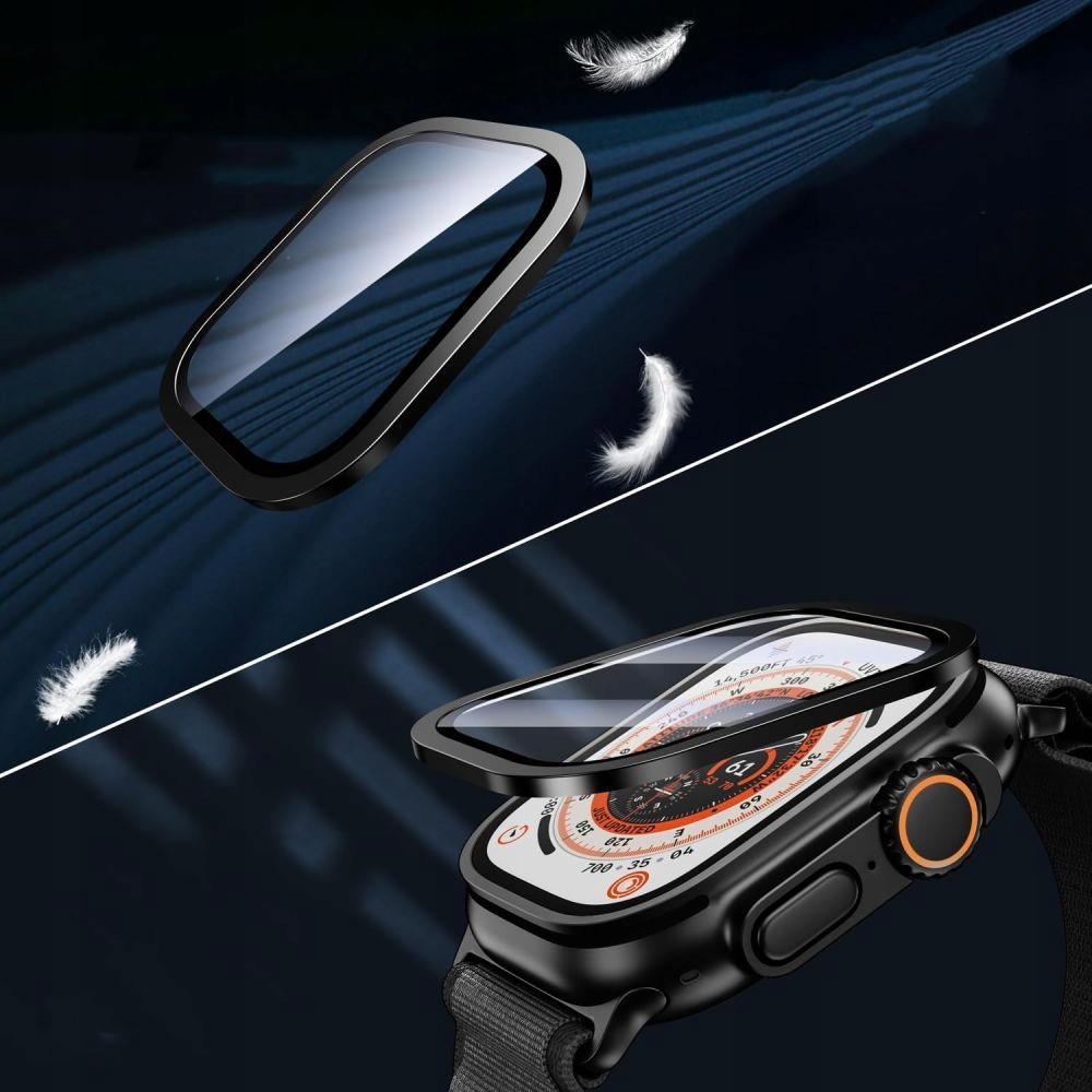Szkło Hartowane Tech-protect Glass Ring 2-PACK Apple Watch Ultra 1/2/3