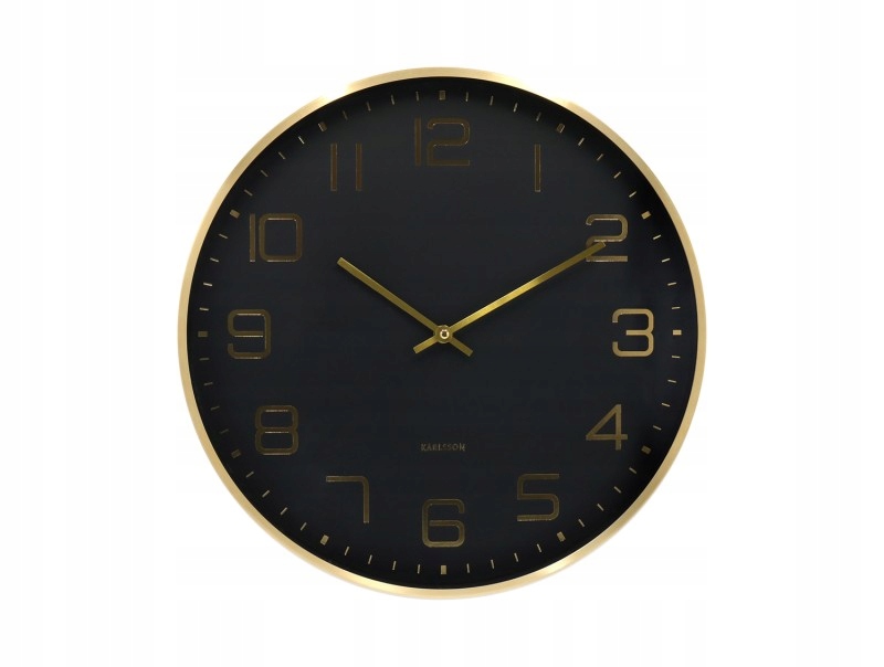 Nástenné hodiny Karlsson KA5973BK, 40cm