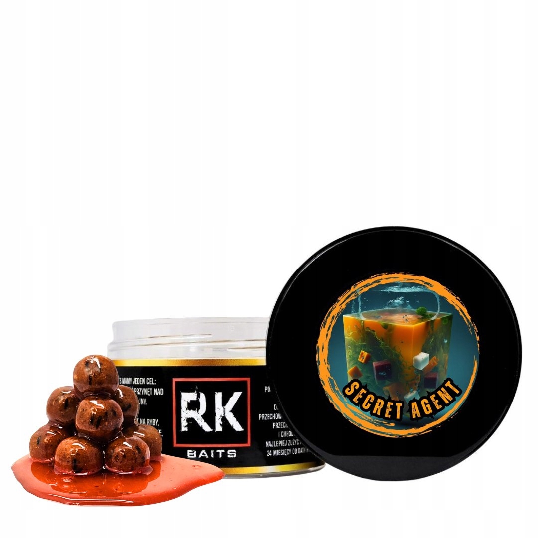 Kulki Rk Baits Secret Agent Burn Hookers 18mm 200ml
