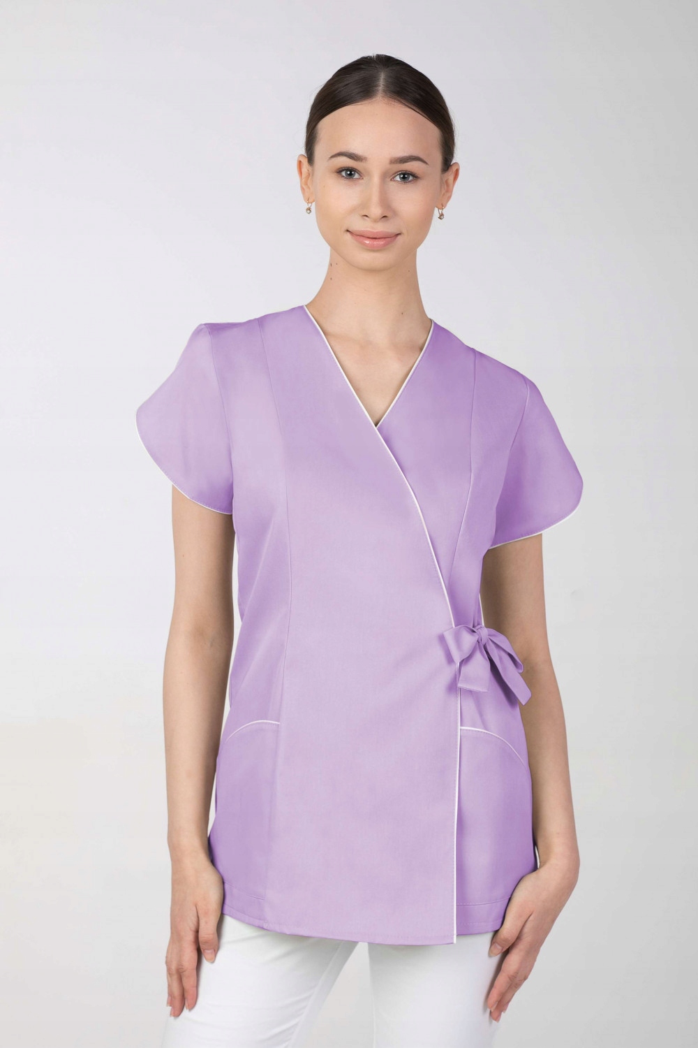 Fartuch Żakiet Medyczny Kosmetyczny Martex M-322 Lawenda roz. 36