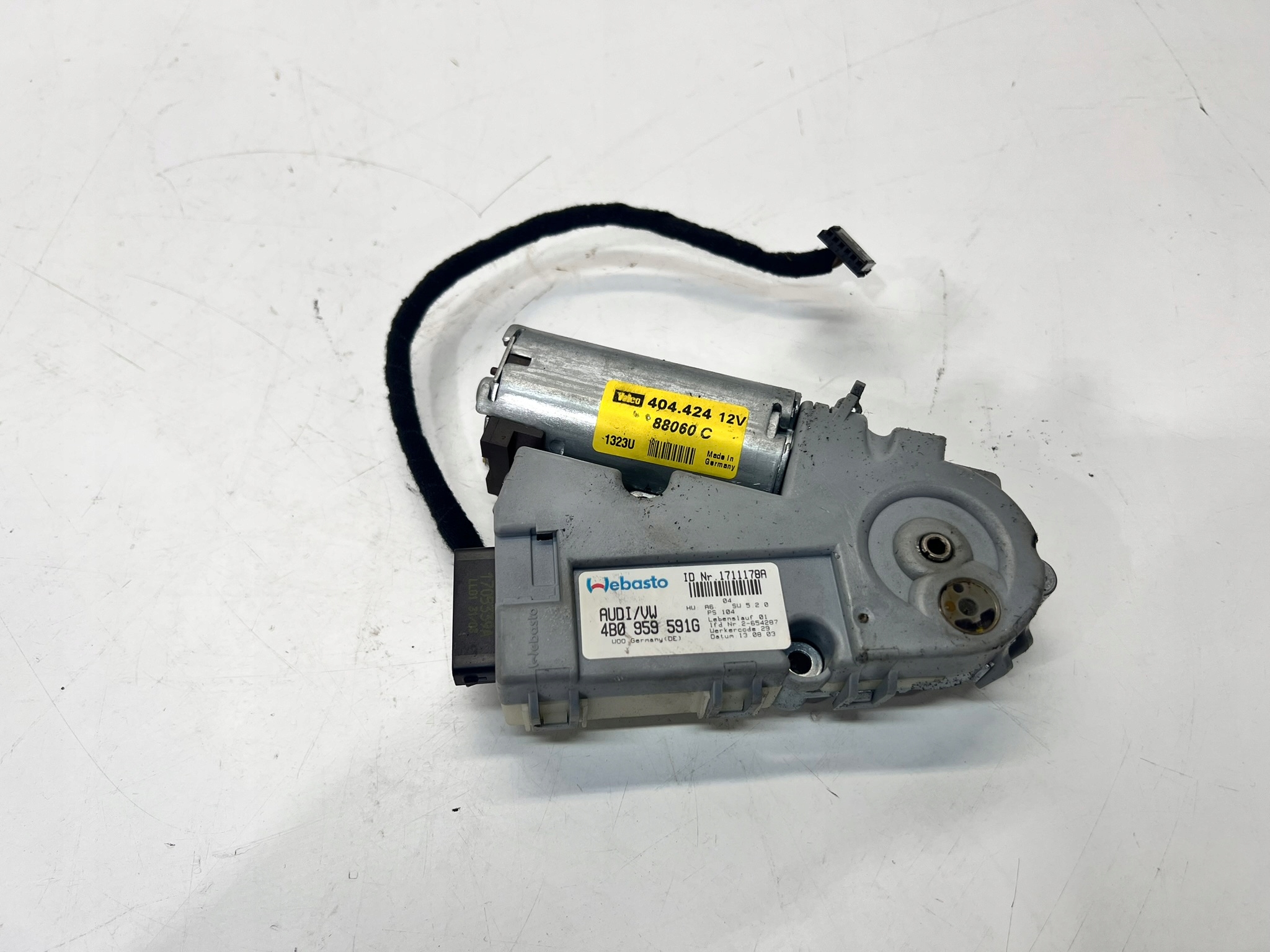 Motor Schiebedach AUDI A3 8P 4B0959591G