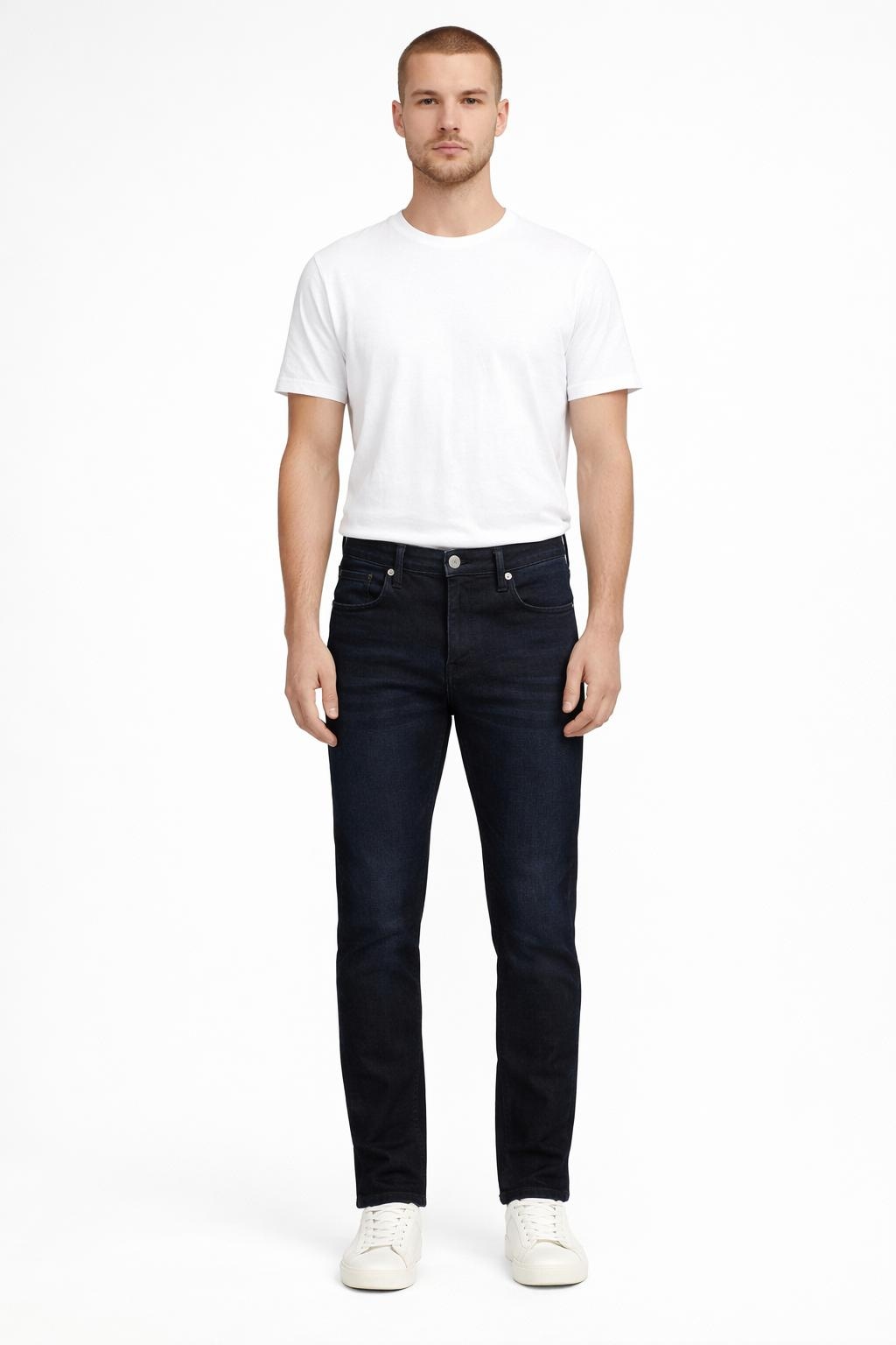 Pepe Jeans Modré Pánské Džíny Rovné S Oděrkami 34/32 Awa