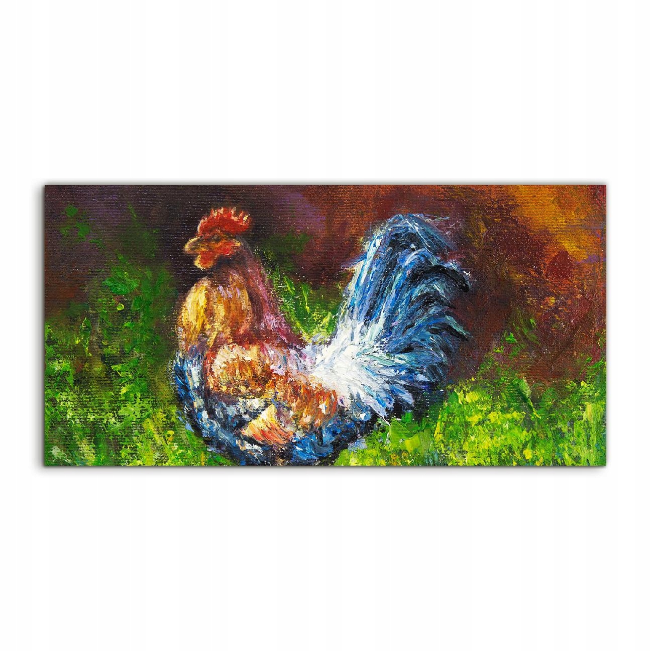 

Fotoobraz akryl 140x70 wiszący Sztuka Ptak Kogut