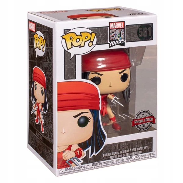 

Funko Pop! Marvel 80th Fa Elektra 581 figurka