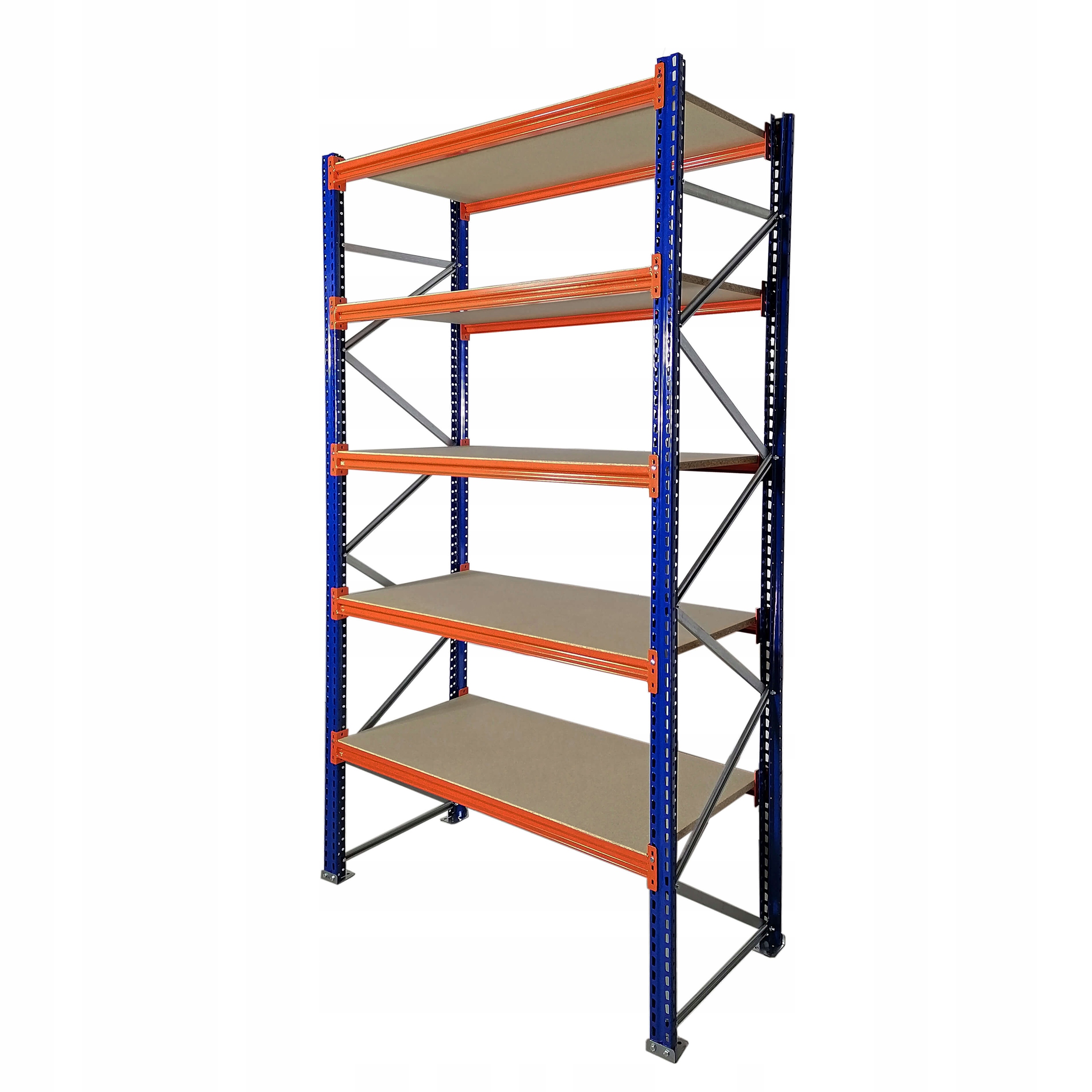 Regal magazynowy MRS 8 H 3500mm 5 POLEK 350kg