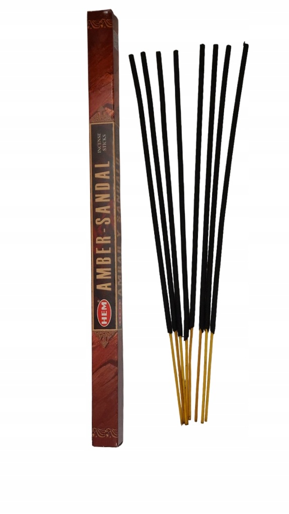 KADZIDEŁKA AMBER-SANDAL BURSZTYN SANDAŁ HEM 8 szt.