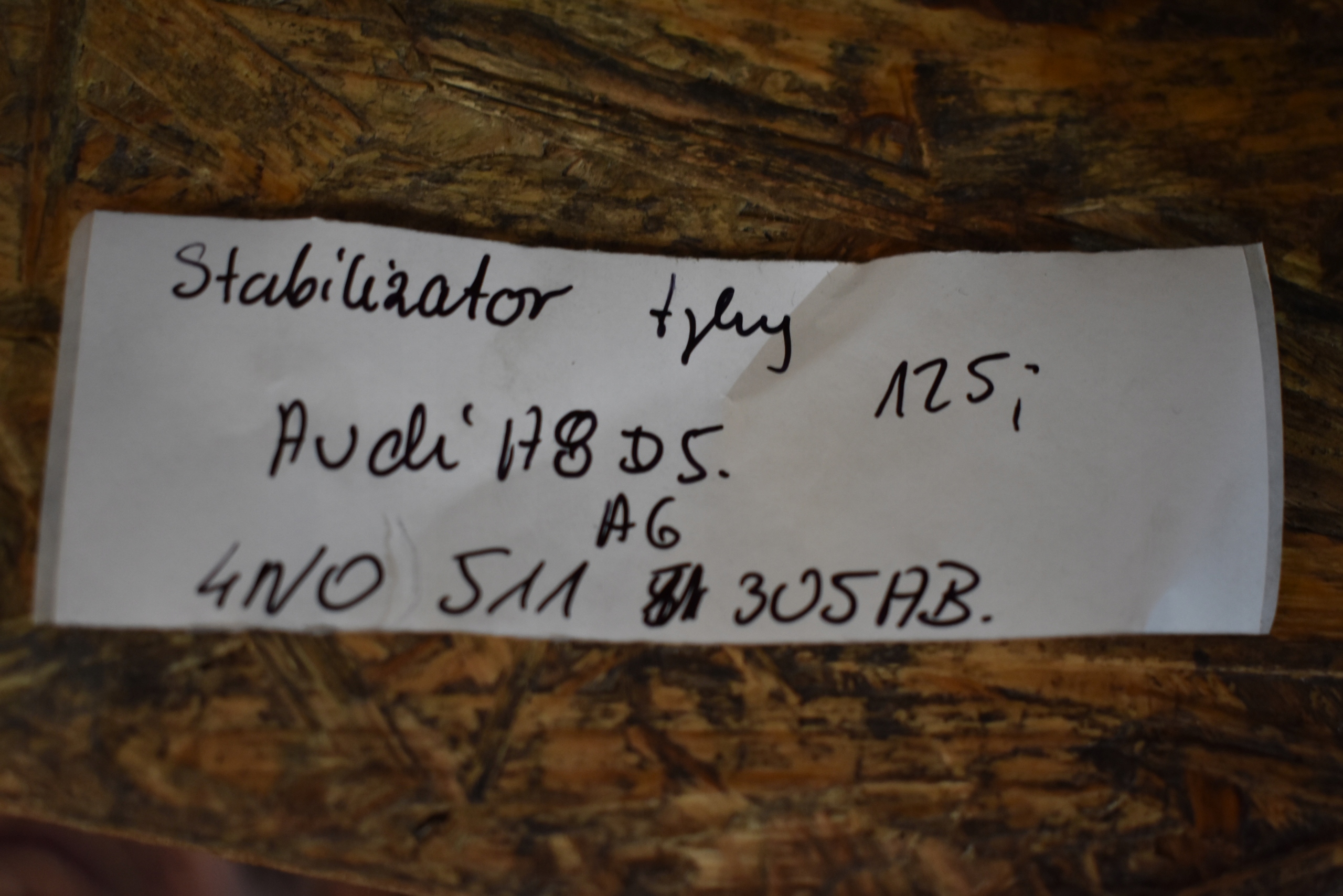 IDEALNY STABILIZATOR rear AUDI A8 D5 1
