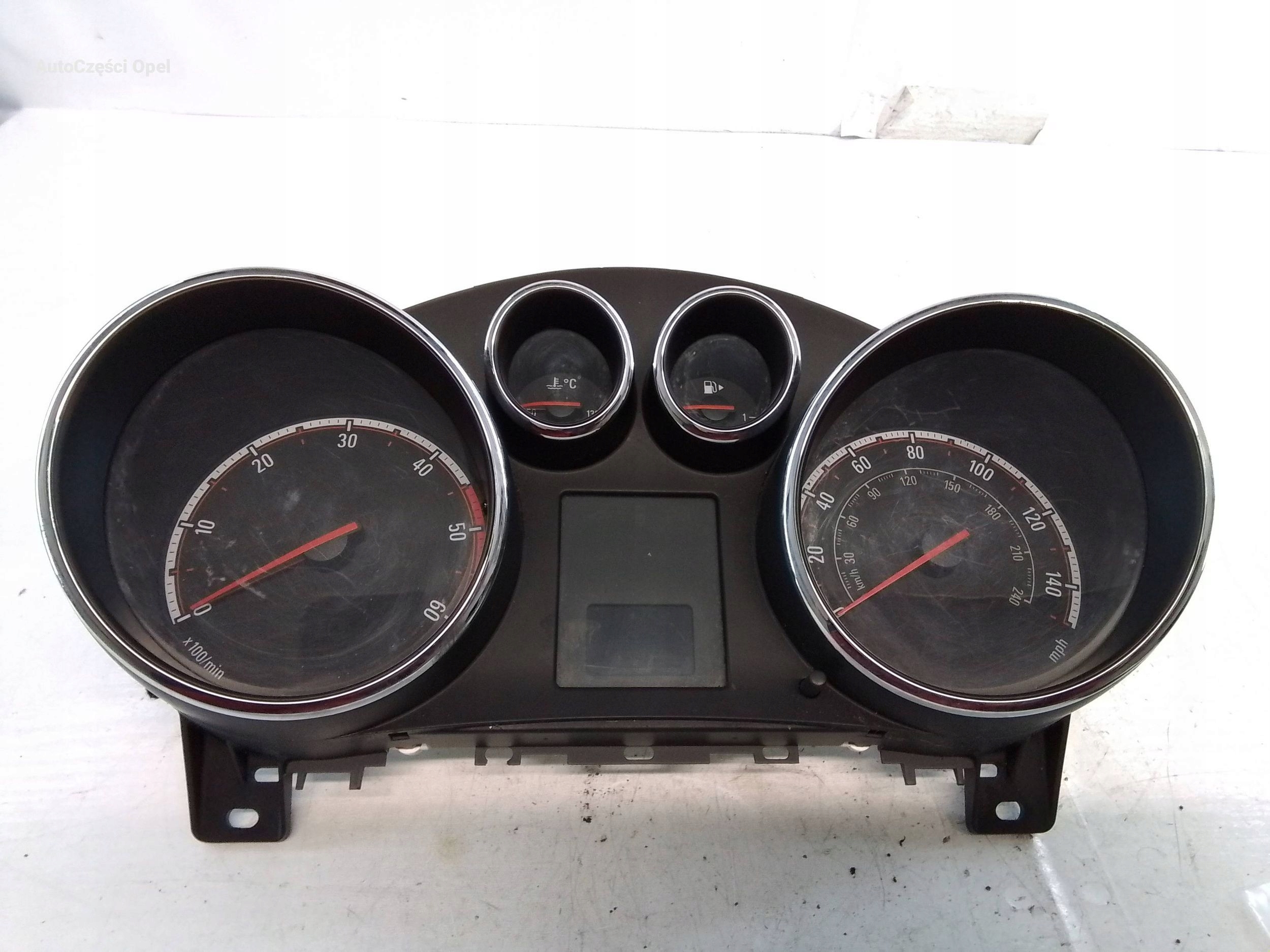 Opel Meriva B 1.7 CDTI одометр часы спидометр англичанин 13346188