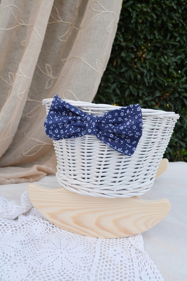 KOŁYSKA WIKLINOWA D/LALEK BIAŁY + OBSZYCIE Marka Wiklinowa Wieś