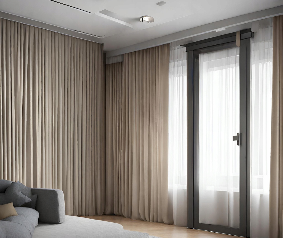 SZYNA CZARNA KARNISZOWA dwutorowa 110 ZESTAW Kod producenta Szyna PCV czarna 2