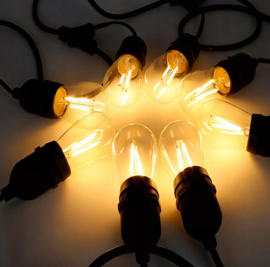 Żarówka LED E27 Filament 1W Edison Ozdobna Retro Kod producenta 1449