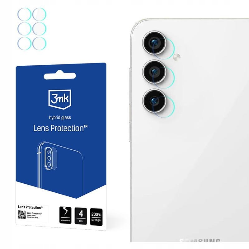 Szkło na Obiektyw Aparatu do Samsung Galaxy S23 Fe 3MK Lens Protection