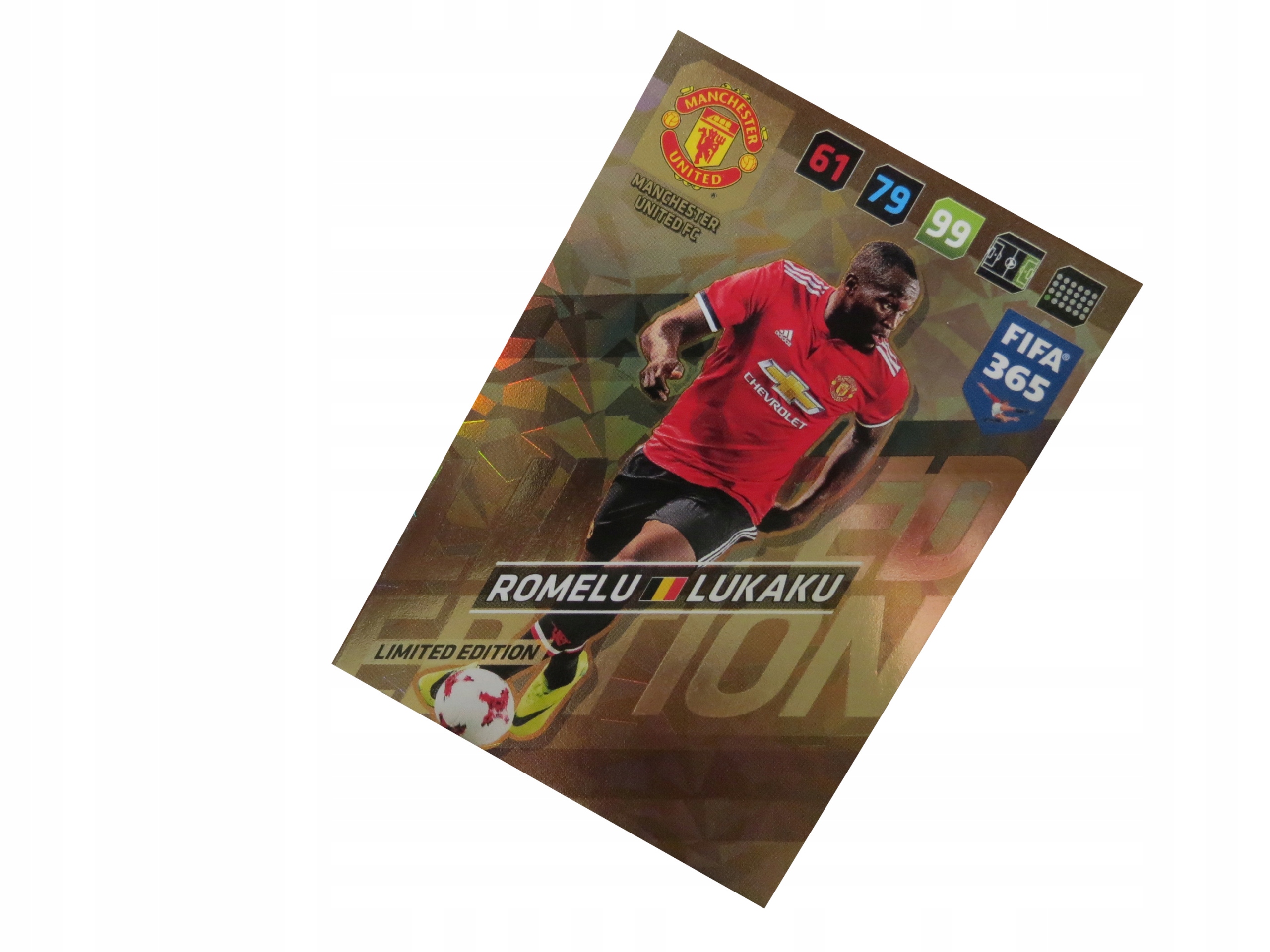 Panini Fifa 365 2018 Karty Piłkarskie Limited Lukaku Manchester United