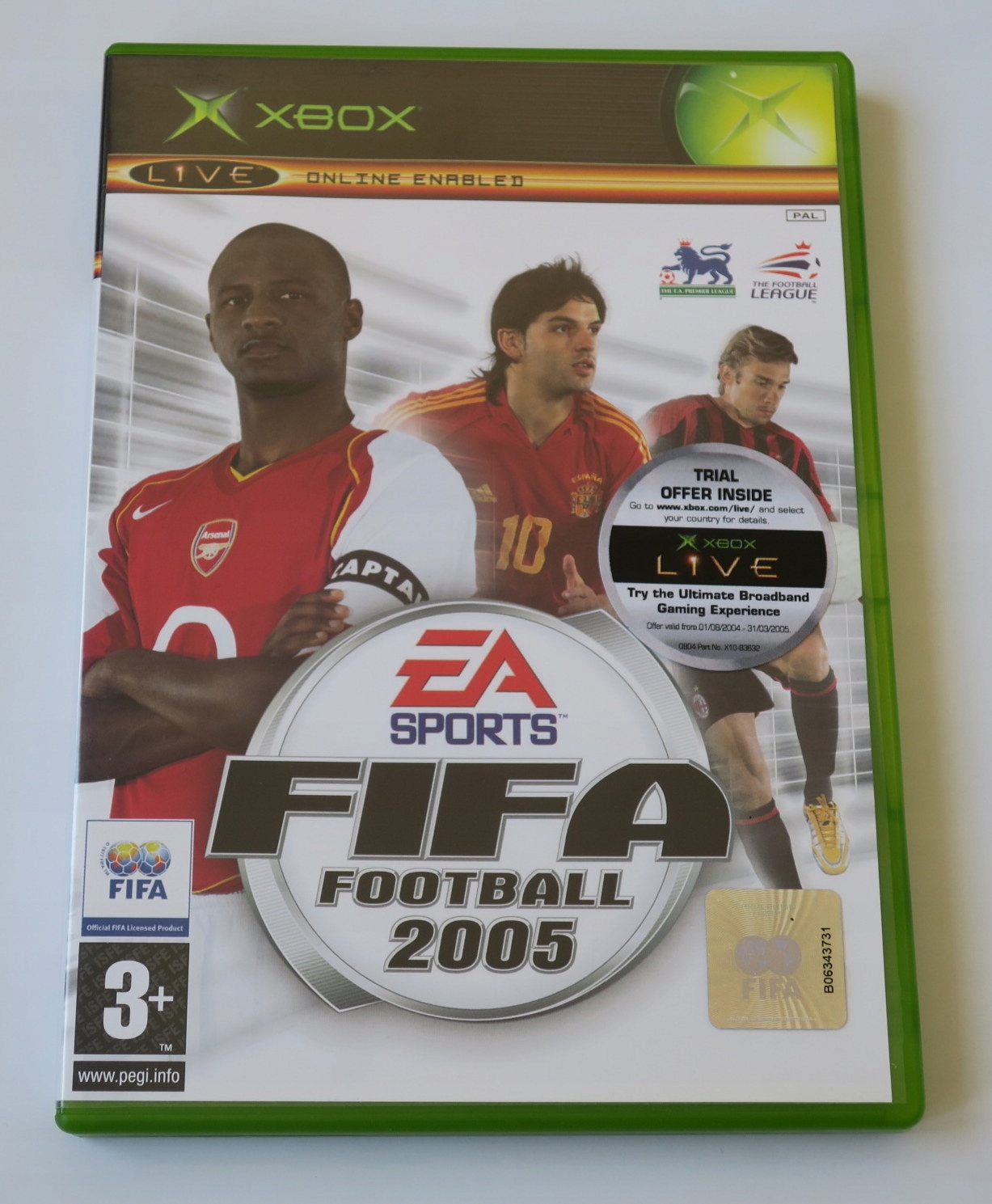XB FIFA FOOTBALL 2005 XBOX Platforma Xbox