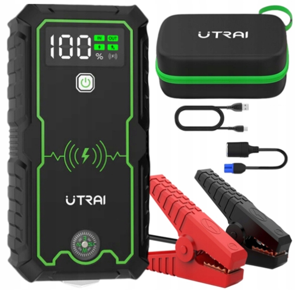 Powerbanka Do Auta 12V Startovací Zařízení 2500A Utrai One Pro