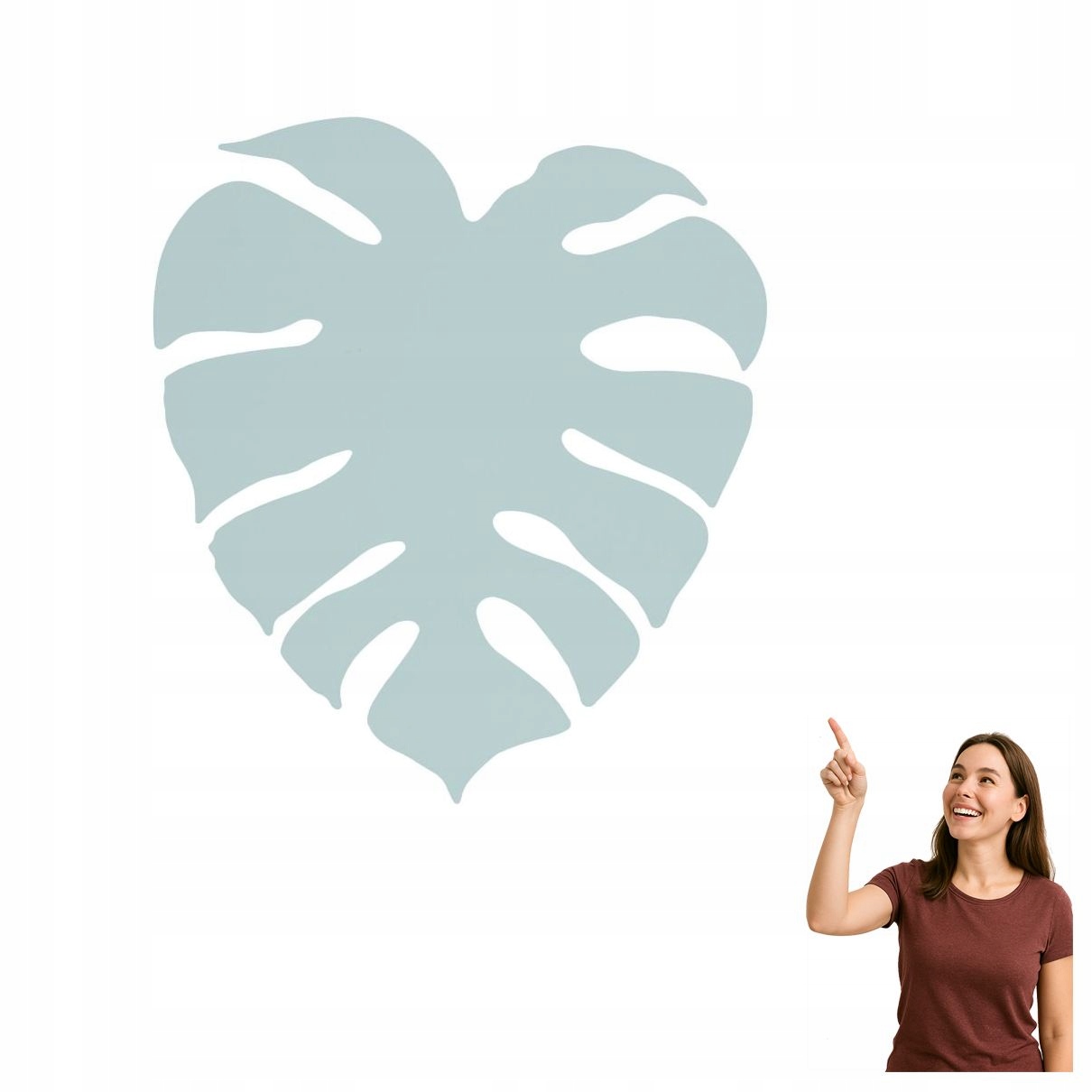 Nástěnná lampa Monstera XL Mint 5913 Tk Lighting