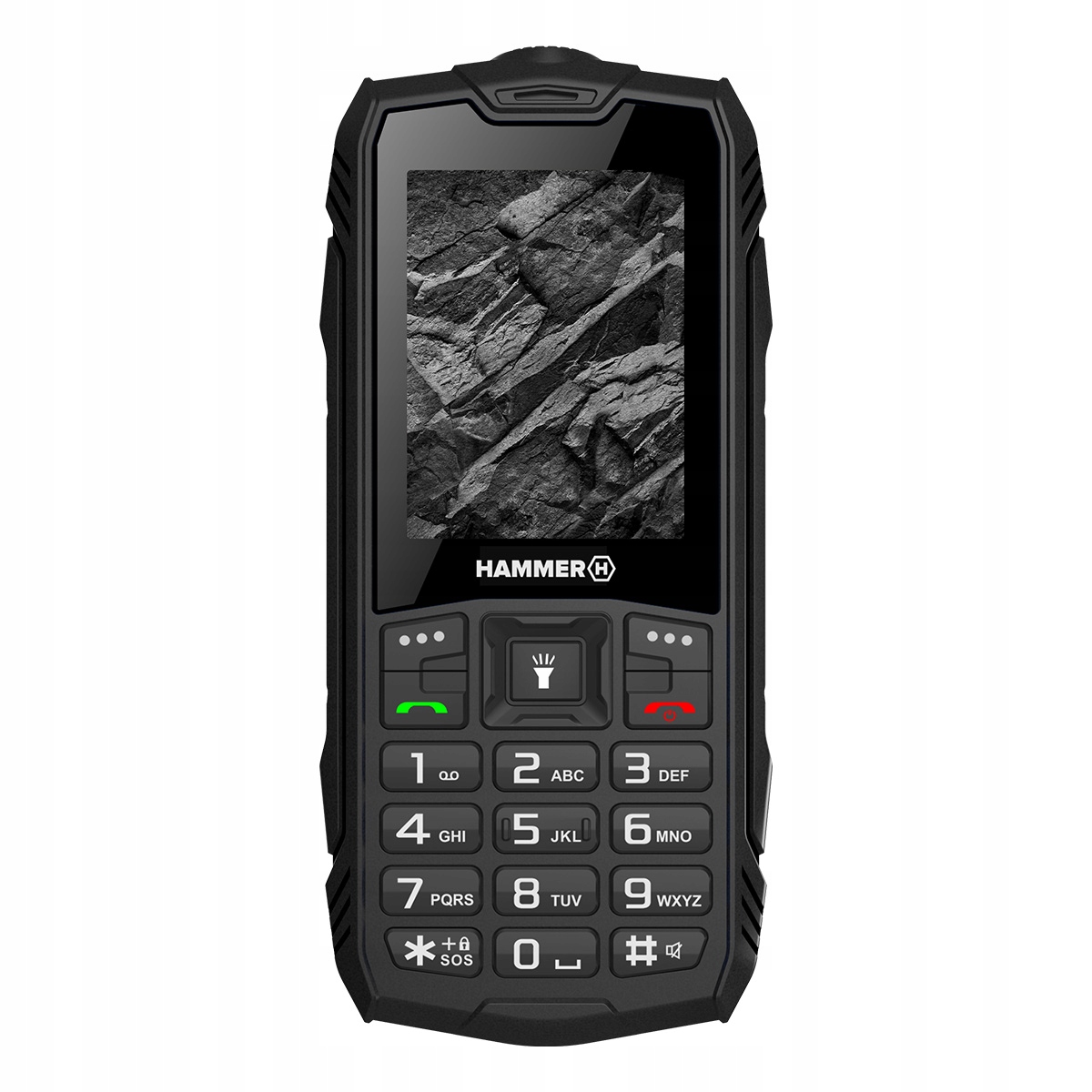 Telefon komórkowy Hammer Basalt 32MB/32MB 2G na budowę wodoodporny pancerny