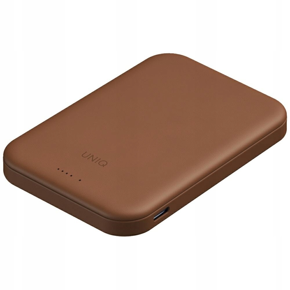 Powerbanka Uniq Lyden Lexa Magnetic 5000mAh Pd Usb-c MagSafe karamel