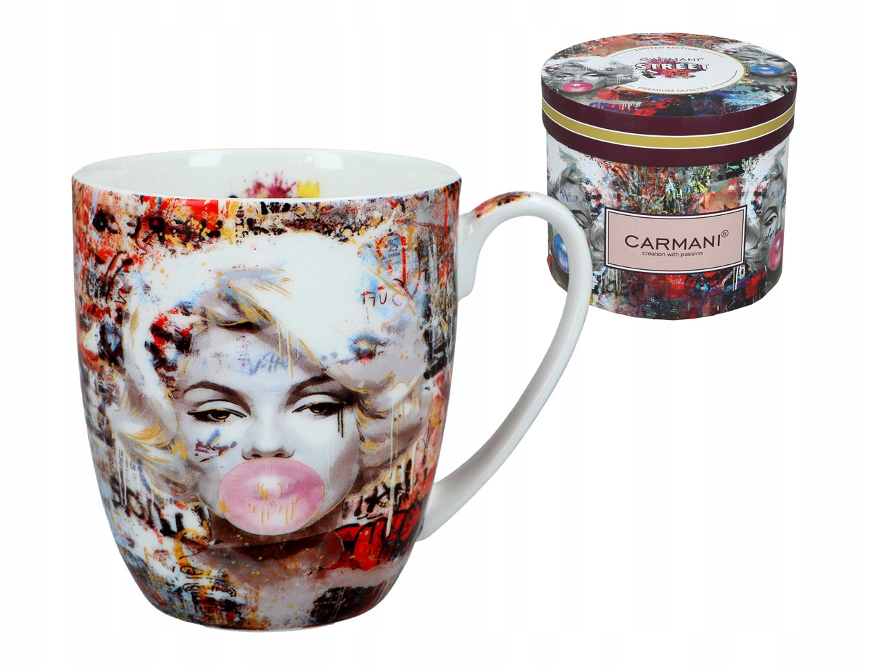 Keramický Hrnek Camio Vzor Graffiti Modern Art Moderní Carmani