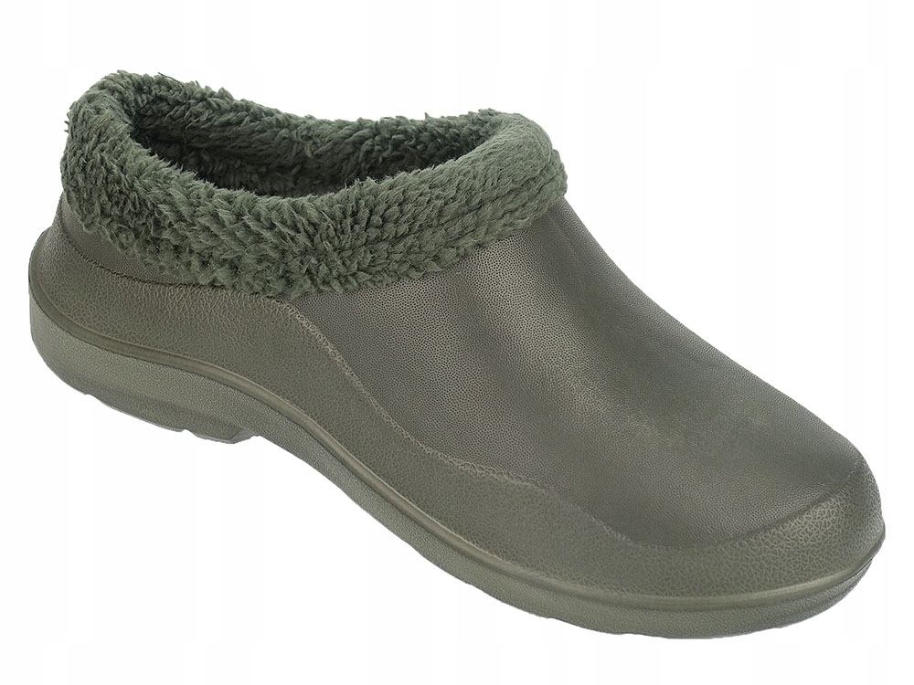 KLAPKI OGRODOWE MĘSKIE OCIEPLANE PIANKOWE KALOSZE LEKKIE WODOODPORNE LACZKI Marka inna