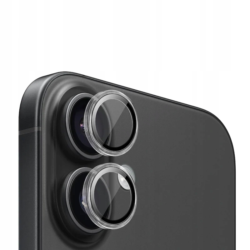 Safírové sklo na čočky pro iPhone 16/16 Plus Mobile Origin průhledné