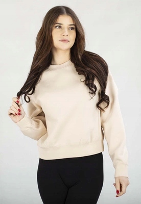 Mikina Pit Bull Bez Kapuce Discovery béžová