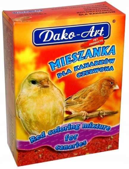 Mieszanka koloryzująca dla kanarków czerwona 100g