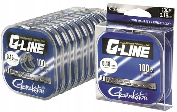 Gamakatsu Żyłka G-Line Compet 0,22mm 4,24kg 100m