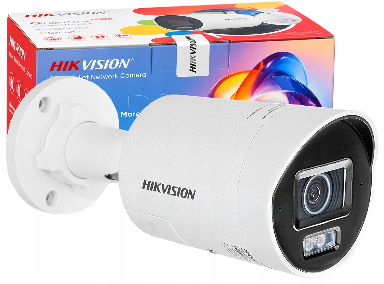Ip Kamera 8MPx DS-2CD2087G3-LI2UY/SL ColorVu 3.0 Ultra Hd 4K Hikvision