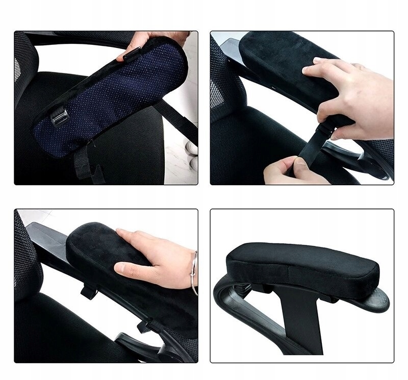 PODŁOKIETNIKI DO FOTELA BIUROWEGO KRZESŁA KOMPLET! Liczba sztuk 2 szt.