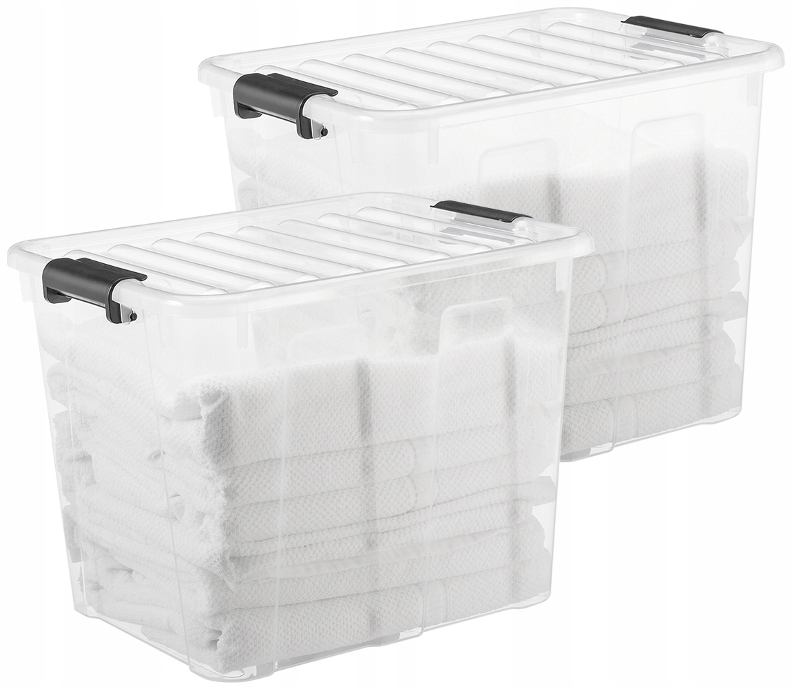 

Pojemnik Pudło Skrzynia Multi Box Solidny 40L 2szt