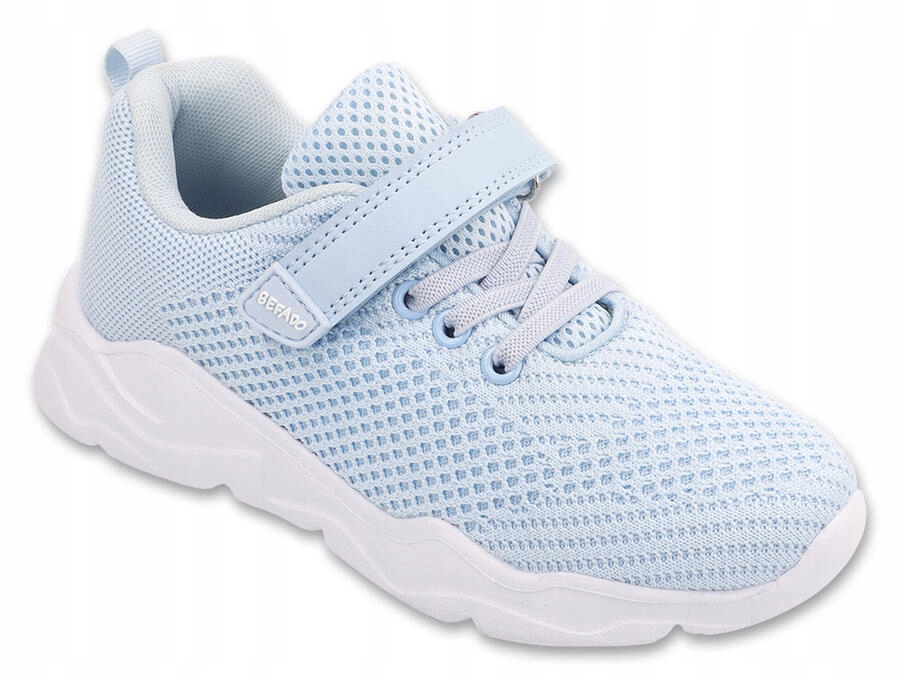 Befado adidasy sportowe 516Y438 na rzep tkanina siatka niebieski rozmiar 35