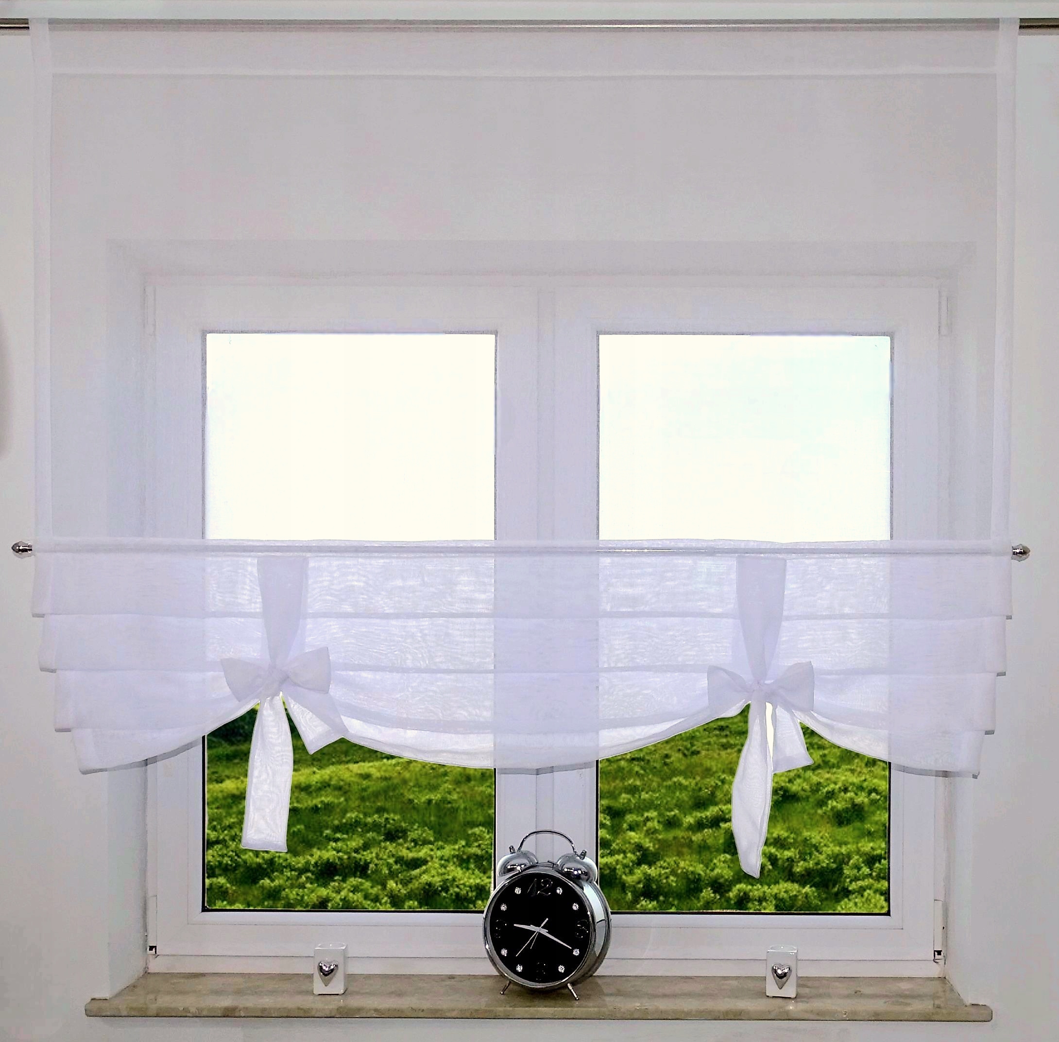 Záclona Panel Na Obrazovku Batyst S Mašličkami Kuchyně Pokoj 210x100