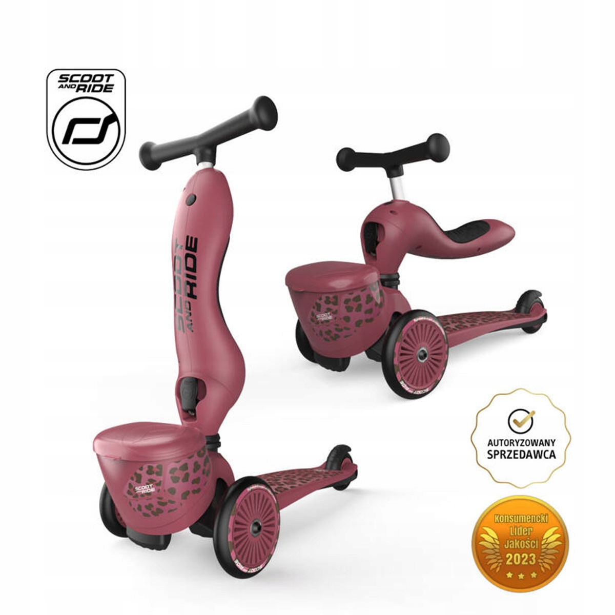 Jeździk i Hulajnoga Scootandride 2W1 Wildcat lines highwaykick 1 lifestyle