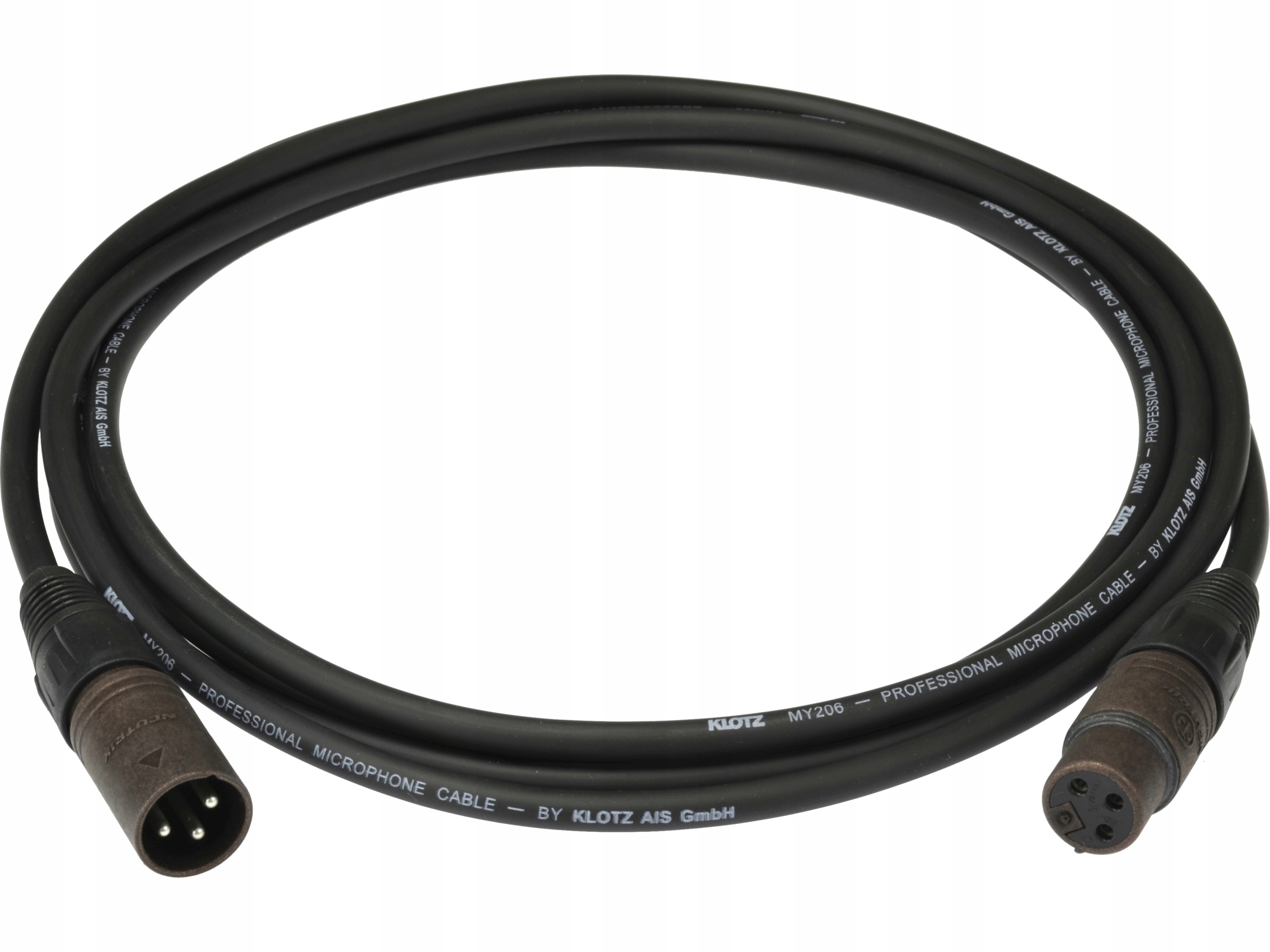 Kabel XLR - XLR Klotz M1FM1K0200 2 m