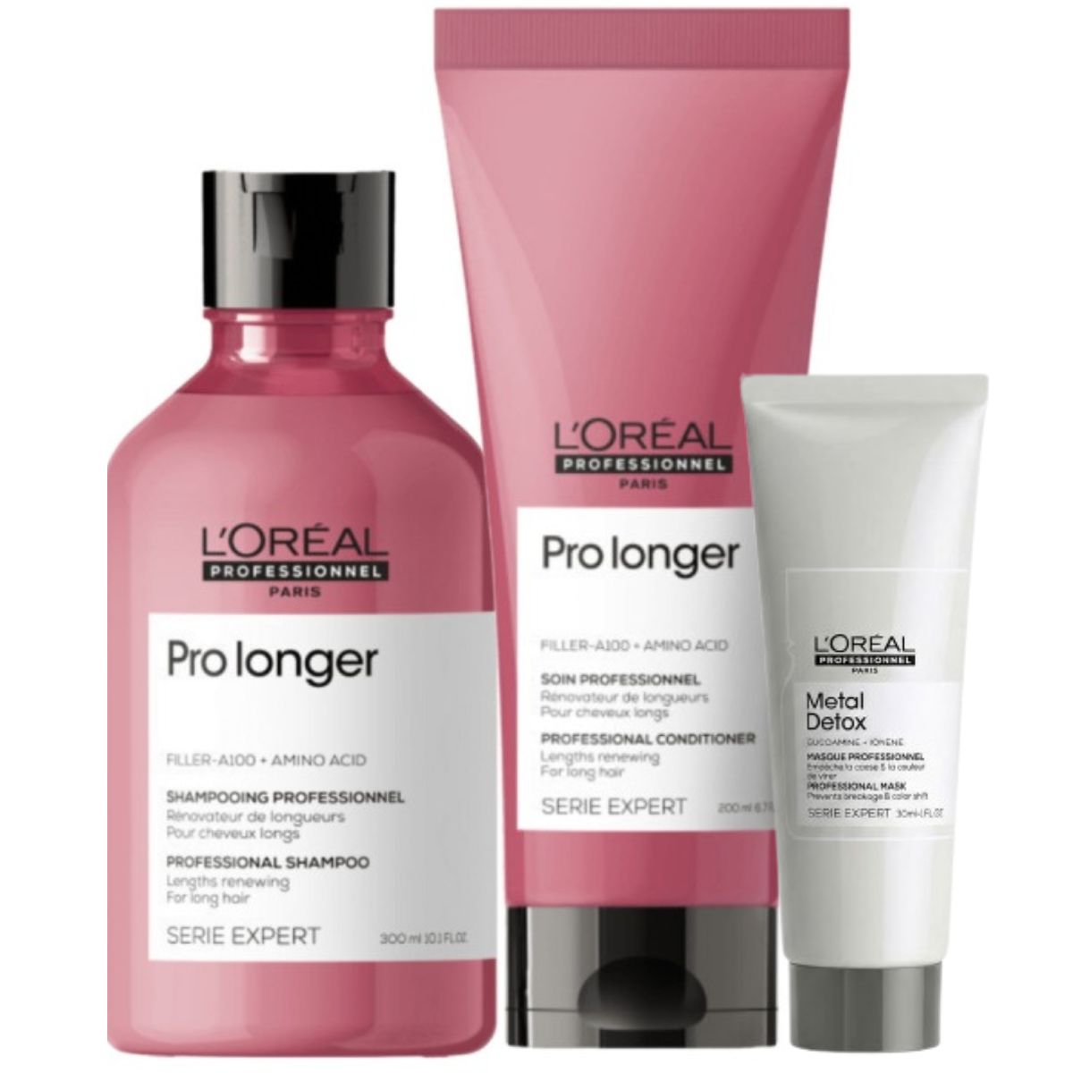 Loreal Pro Longer odżywczy szampon odżywka zestaw do długich włosów+