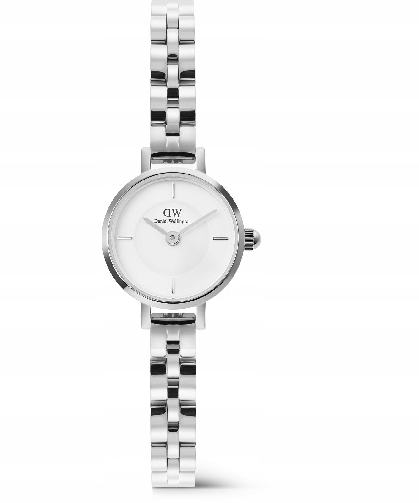 Dámské hodinky Daniel Wellington Petite Mini Arch 3-link White Silver