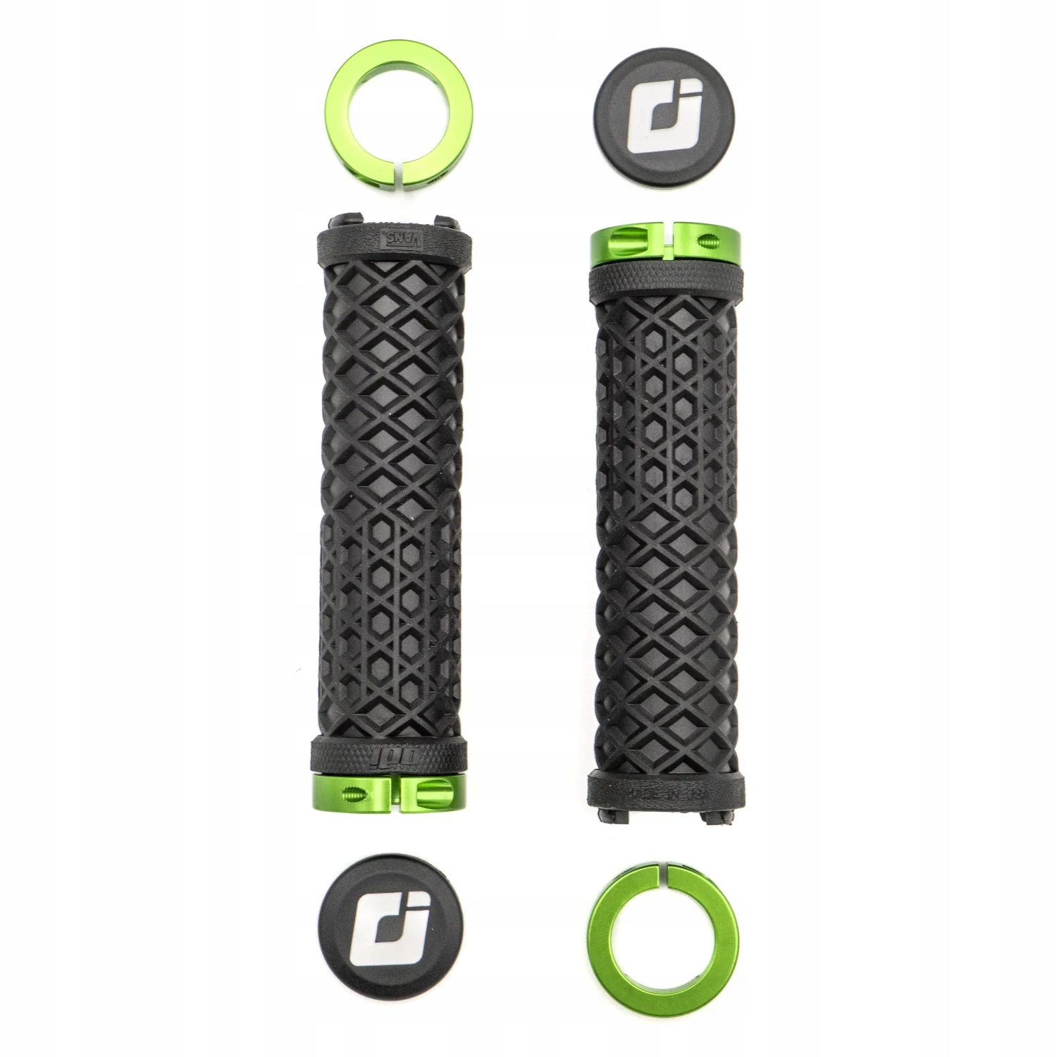 Gripy rowerowe Odi x Vans Lock-On black green 130mm
